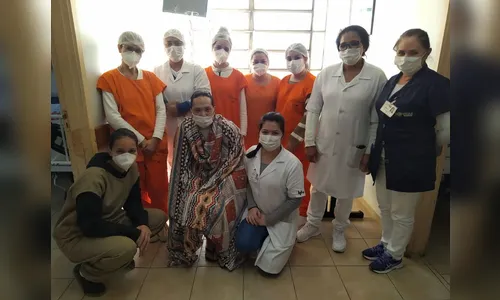 Paciente com 90% do pulmão comprometido vence Covid