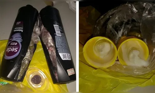 Pai leva droga para o filho na cadeia e acaba preso