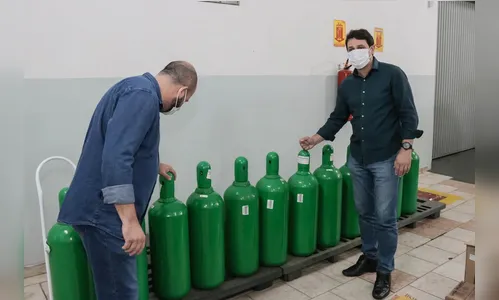 Pandemia: Apucarana reforça estoque de oxigênio
