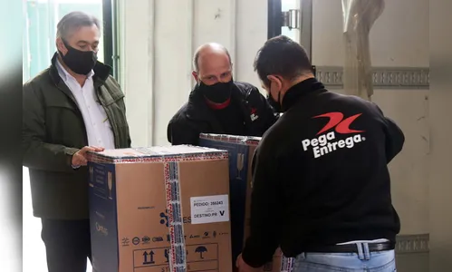 Paraná recebe mais 234 mil vacinas contra a Covid-19