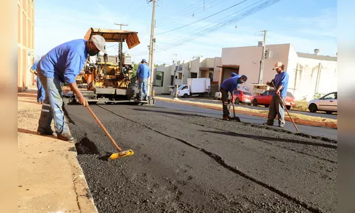 Parque Industrial Oeste recebe nova etapa de asfalto