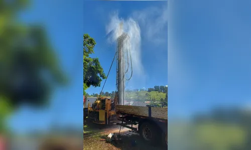 Perfuração de oito poços artesianos ajuda comunidades rurais