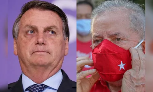 Pesquisa: Bolsonaro e Lula aparecem empatados para 2022