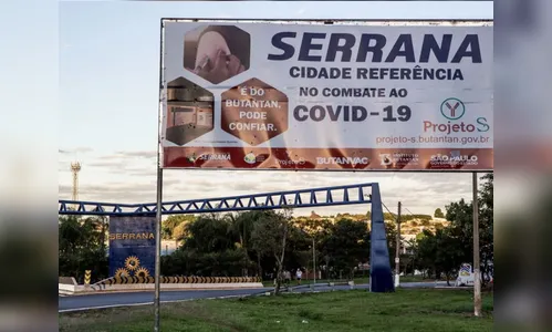 Pesquisa em Serrana comprova efetividade da CoronaVac