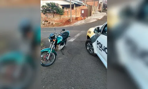 Polícia Militar apreende motocicleta em situação irregular