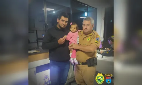 Policial militar rodoviário salva vida de bebê no Paraná