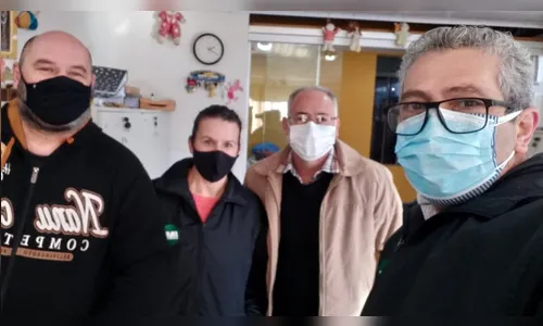 Presidente da Câmara de Apucarana visita IML