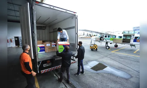 Saúde distribui mais de 360 mil doses da vacina Covishield