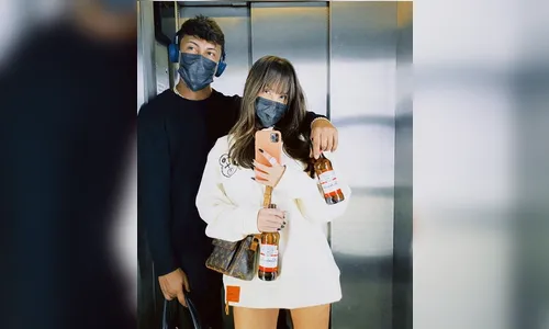 Romance: Ex-BBB Thaís e rapper Xamã estão juntos
