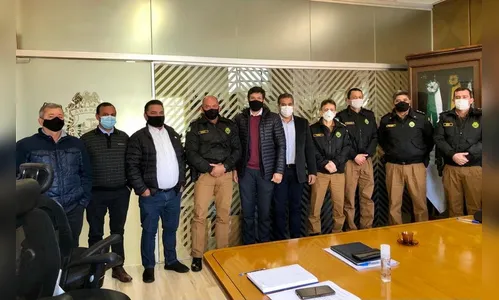 Onofre participa de reunião junto ao Comando da PMPR