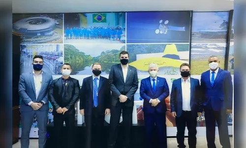 Sergio Onofre tem audiência com ministro Marcos Pontes