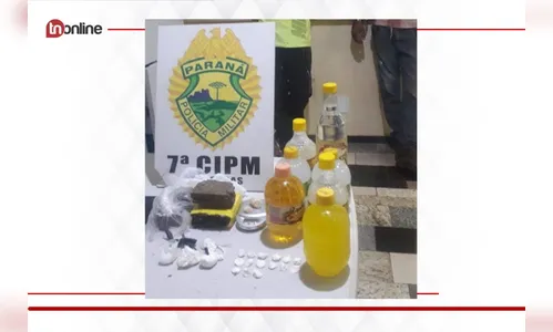 Suspeitos são presos jogando corote e drogas para presídio