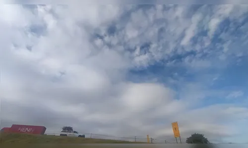 Tempo instável, mas ainda sem chuva na região