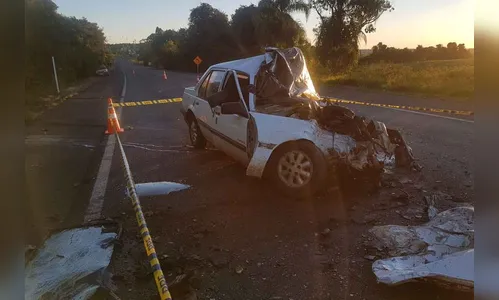 Homem morre em grave acidente entre três veículos na BR-373