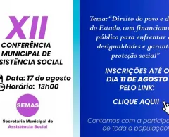 Arapongas realiza XII Conferência de Assistência Social