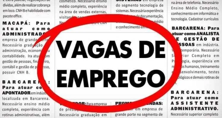 Confira as vagas de emprego disponíveis em Arapongas