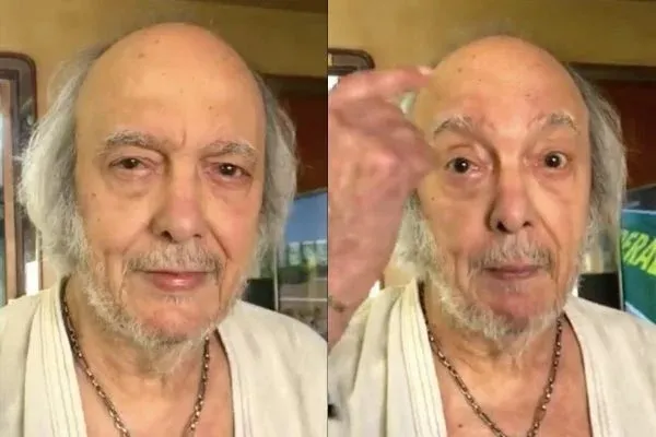 Erasmo Carlos celebra alta após se curar da Covid-19; vídeo