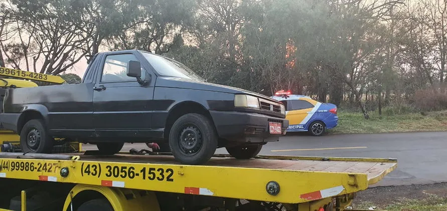 GM recupera veículo furtado de Apucarana em Aricanduva