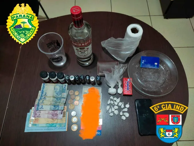 Homem é preso por tráfico em Ivaiporã e cocaína é apreendida