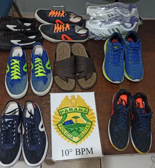 Loja de calçados de Apucarana é furtada durante a madrugada