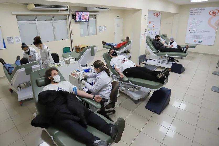 Saúde do Paraná alerta sobre importância da doação sangue