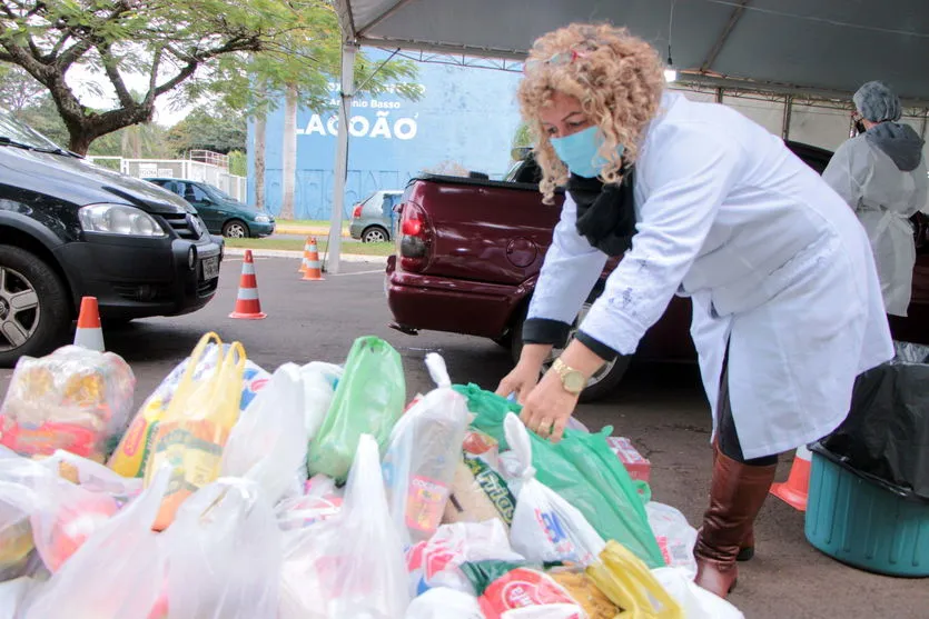 “Vacina Solidária” ultrapassa 26 toneladas em alimentos