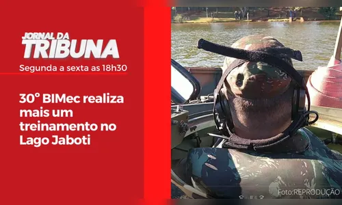 30º BIMec realiza mais um treinamento no Lago Jaboti