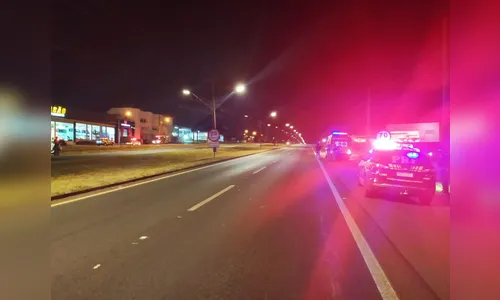 A PRF atende atropelamento fatal na BR-369