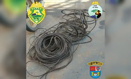 PM prende suspeito de furtar fios de cobre em Ivaiporã