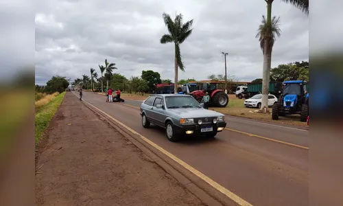 Caminhoneiros realizam manifestações em Lidianópolis