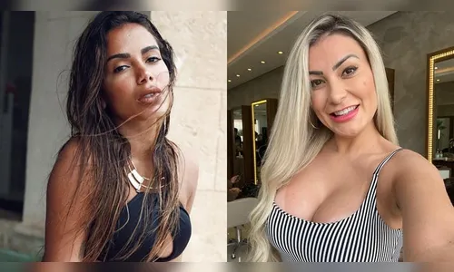 Andressa Urach sugere que Bolsonaro devia processar Anitta