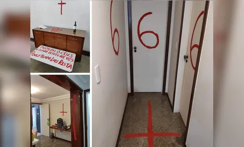 Apartamento onde ocorreu homicídio de casal tem cena macabra