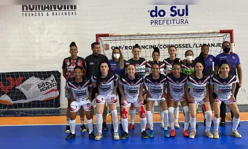 Apucarana sofre primeira derrota no Futsal Feminino