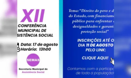 Arapongas realiza XII Conferência de Assistência Social