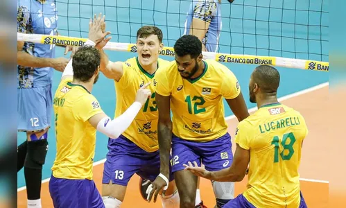 Brasil vence Argentina e conquista o Sul-Americano de Vôlei