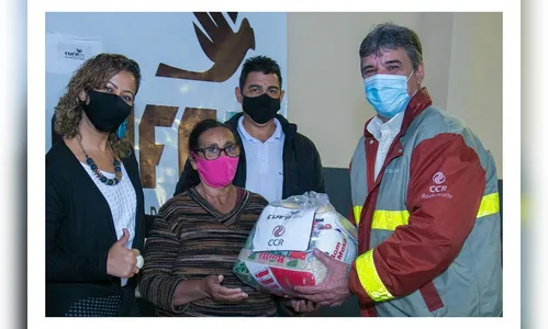CUFA e RodoNorte entregam 370 cestas básicas em Califórnia