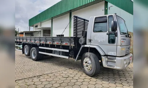 Caminhão furtado em SC tem rastreador cortado em Cambira