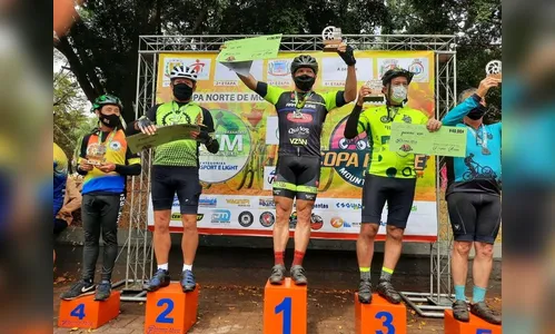 Ciclistas de Arapongas conquistam 11 medalhas na Copa Norte