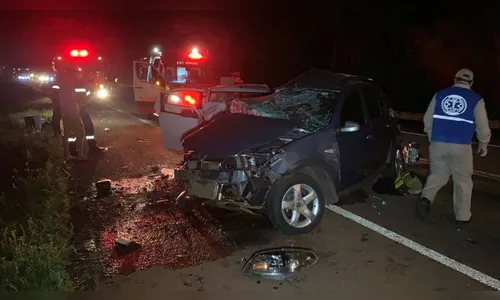 Uma pessoa morre e duas ficam feridas em acidente na  BR-369