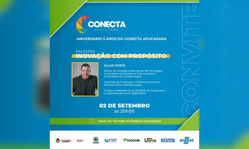 Conecta Apucarana oferece palestra gratuita para comunidade