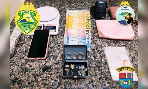 PM  prende suspeita de tráfico de drogas em São João do Ivaí
