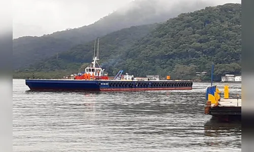 Ferry boat: nova balsa reforça travessia em Guaratuba