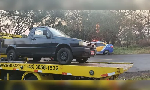 GM recupera veículo furtado de Apucarana em Aricanduva