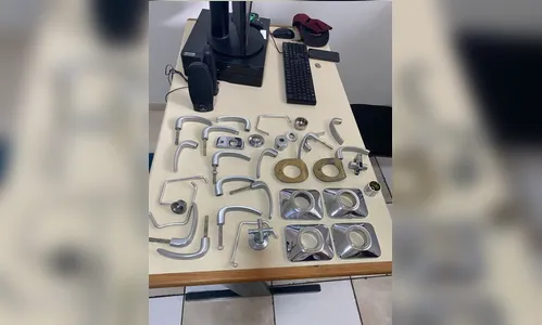 Homem é preso furtando objetos em prédio desativado
