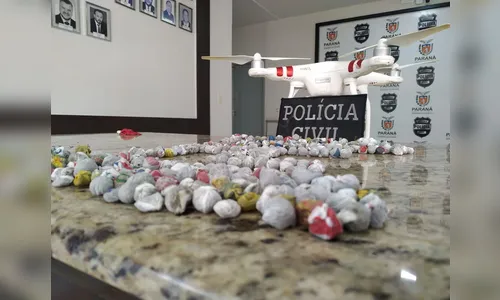 Homem que tentou jogar droga na cadeia usando drone é preso