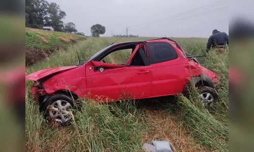 Homem tenta fugir da PRF, capota veículo e morre na BR-369