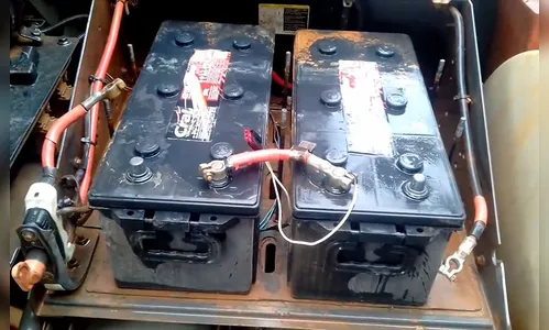 Ladrão furta baterias de carreta Volvo em Ivaiporã