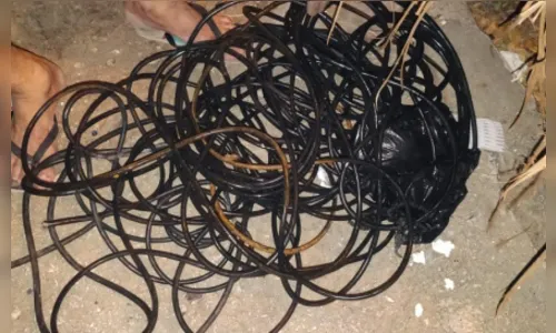 Ladrão furta fios de cobre de ótica no centro de Ivaiporã