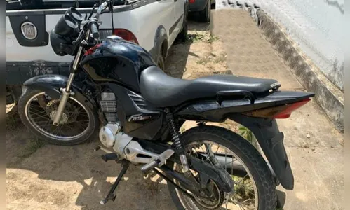 Suspeito de receptação de motocicleta é preso