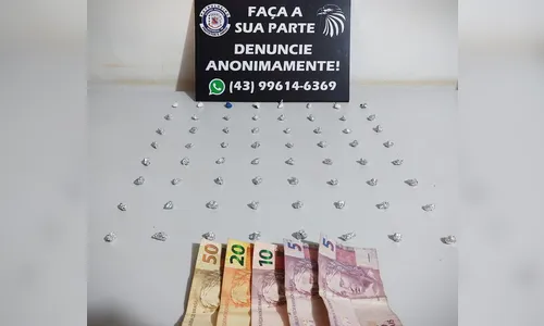 Jovem de 18 anos é preso por tráfico de drogas